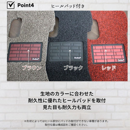 日野 プロフィア 運転席用 トラックマット 17/グランド/エアループ/テラヴィ対応 T-dust clean 汚れ防止 お掃除簡単 H4.7〜現行